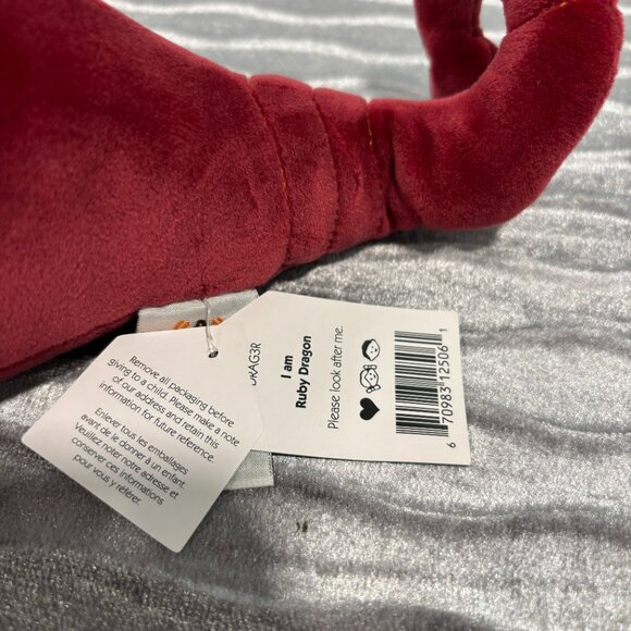 RARE Jellycat Ruby Dragon BNWT - Picture 7 of 7